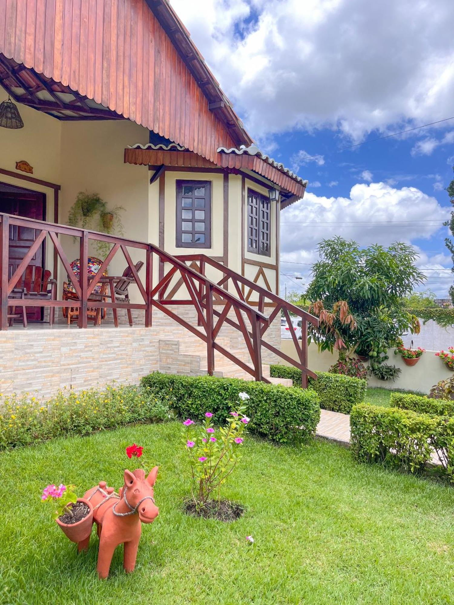 Chalé Gravatá - Privê Jardim de Marie Exterior foto